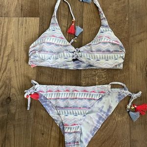 Victoria’s Secret Red/White/Blue Reversible Bikini